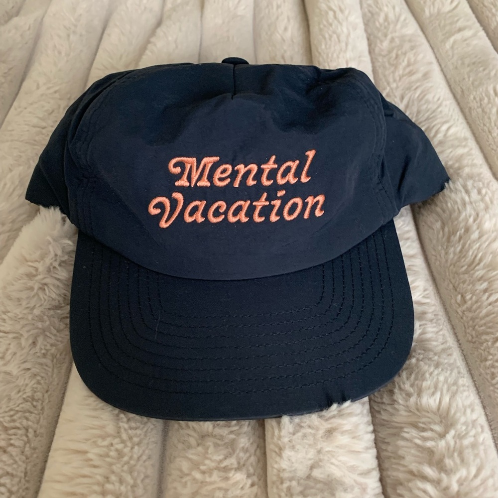 Katin Mental Vacation Navy and Pink snapback hat